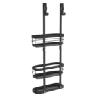 Porta Shampoo Aço 75,4x31x17,9cm Remix Preto Sensea