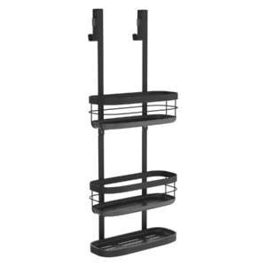 Foto de Porta Shampoo Aço Remix Preto Sensea