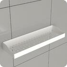 Porta Shampoo Adesivo Sem Furar Parede Branco Df