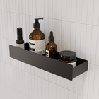 Porta Shampoo Alumínio 4x35x10,45cm Neo Preto Sensea