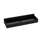 Porta Shampoo Alumínio 4x35x10,45cm Neo Preto Sensea