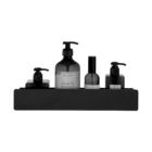 Porta Shampoo Alumínio 4x35x10,45cm Neo Preto Sensea