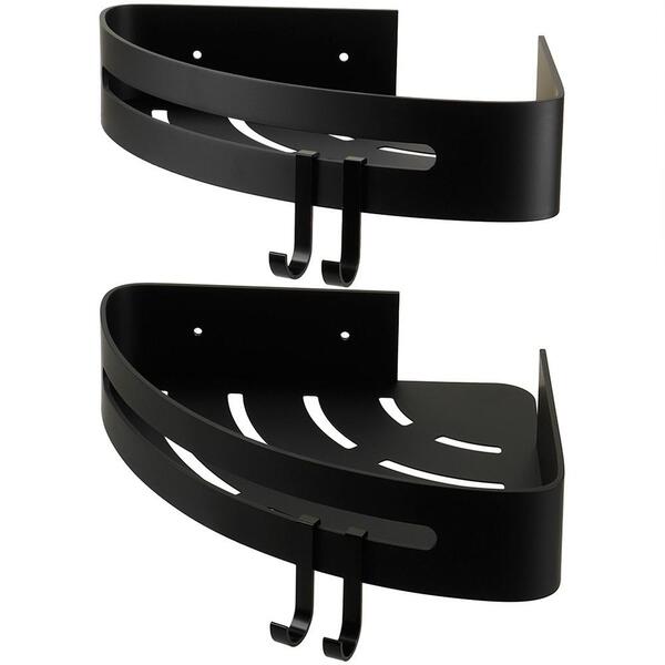 Porta Shampoo Banheiro Vidro Duplo Canto Piquiri Pingoo.casa