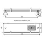 Porta Shampoo C/ Saboneteira - Likeflex