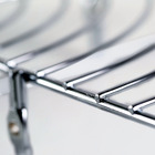 Porta Shampoo Canto Simples 5x24x24cm Prata