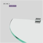 Porta Shampoo Canto Troia Metal Prata Polido 1057TRA.PRPL