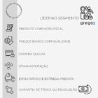 Porta Shampoo Canto Troia Metal Prata Polido 1057TRA.PRPL