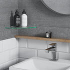 Porta Shampoo Canto Troia Metal Prata Polido 1057TRA.PRPL