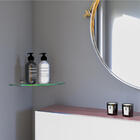 Porta Shampoo Canto Troia Metal Prata Polido 1057TRA.PRPL