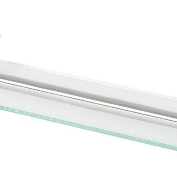 Porta Shampoo De Banheiro Em Aço Inox Polido Brilhante Linha