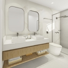 Porta Shampoo De Banheiro Em Aço Inox Polido Brilhante Linha