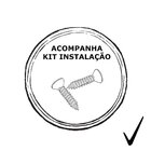 Porta Shampoo De Canto Em Aço - Stolf