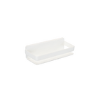 Porta Shampoo de Parede Suspensa Plástico Branco Arthi