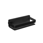Porta Shampoo de Parede Suspensa Plástico Preto Arthi