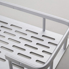 Porta Shampoo Duplo Banheiro Prateleira Parede Chuveiro Alumi