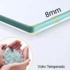 Porta Shampoo Duplo Luxo Prateleira Para Banheiro Com Grade V