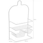 Porta Shampoo E Sabonete Duplo Suporte De Registro Sem Furo B