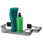 Porta Shampoo E Sabonete Fixação Por Parafuso - Preto