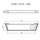 Porta Shampoo Essence Champanhe Fani