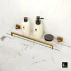 Porta Shampoo Eterna Gold Matte