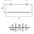 Porta Shampoo Eterna Red Gold