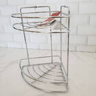 Porta Shampoo Inox De Canto Suporte Para Shampoo Banheiro