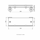 Porta Shampoo - Likeflex