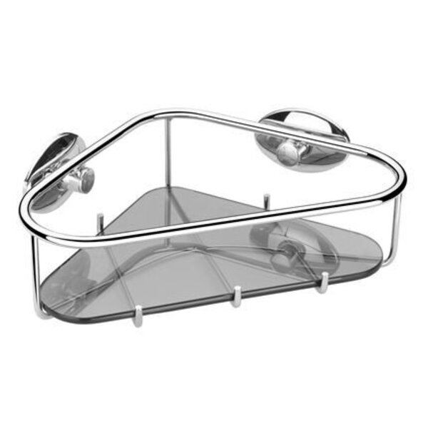 Porta Shampoo Meber De Canto Com Vidro Tradicional