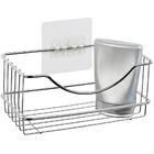 Porta Shampoo Para Box De Banheiro Cromado Suporte De Parede