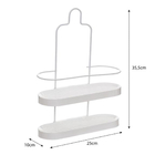 Porta Shampoo Pendurar Em Registro 2 Andares