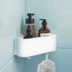 Porta Shampoo Plástico 11,2x25,3x18,3cm Easy Branco Sensea