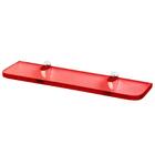 Porta Shampoo Poliester Cambe 50x14cm Vermelho Translucido