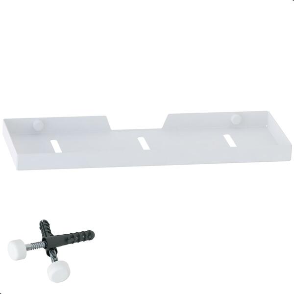 Porta Shampoo Prateleira De Parede Branco U.plus