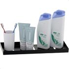 Porta Shampoo Prateleira De Parede Preto Fosco Plus