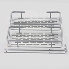 Porta Shampoo Prateleira Parede Duplo Banheiro Chuveiro Alumi