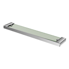 Porta Shampoo Reto Metal Cromado Horus Fani