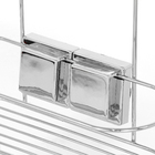 Porta Shampoo Reto Metal Sensea