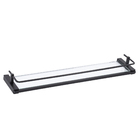 Porta Shampoo Reto Preto Vivi Sensea