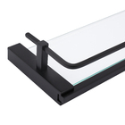 Porta Shampoo Reto Preto Vivi Sensea