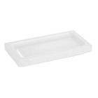 Porta Shampoo Reto Simples 1,80x20x10cm Branco