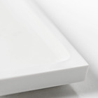 Porta Shampoo Reto Simples 1,80x20x10cm Branco