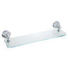 Porta Shampoo Reto Simples 9,40x50x13cm Transparente