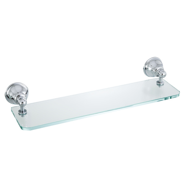 Porta Shampoo Reto Simples 9,40x50x13cm Transparente