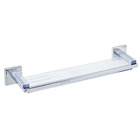 Porta Shampoo Reto Simples 4,40x35,50x10,50cm Prata