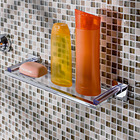 Porta Shampoo Reto Simples 4,40x35,50x10,50cm Prata