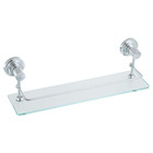 Porta Shampoo Reto Simples 12,80x40x15,30cm Prata