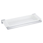 Porta Shampoo Reto Simples 4x37,20x15,40cm Branco