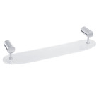 Porta Shampoo Reto Simples 8,44x11,60x51,10cm Prata