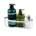 Porta Shampoo Simples Canto Ventosa Metal Essential Sensea