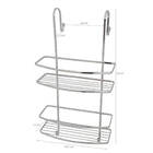 Porta Shampoo Suporte De Encaixar No Box Do Banheiro Em Aço